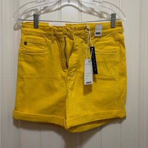 Judy Blue Bright Yellow Jean Shorts